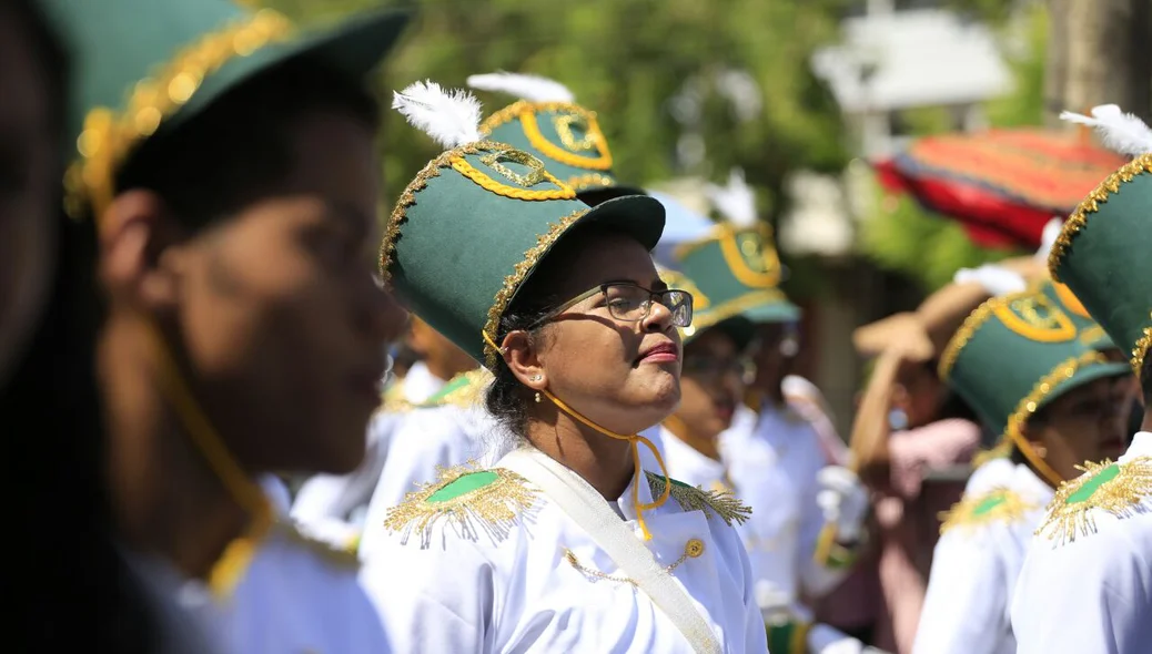 Desfile cívico marca a independência