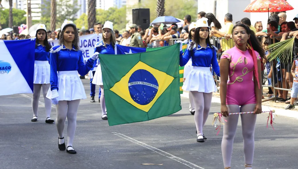 Desfile da Independência em Teresina