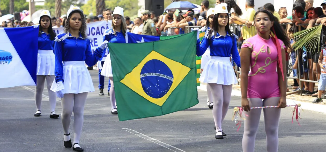 Desfile da Independência em Teresina