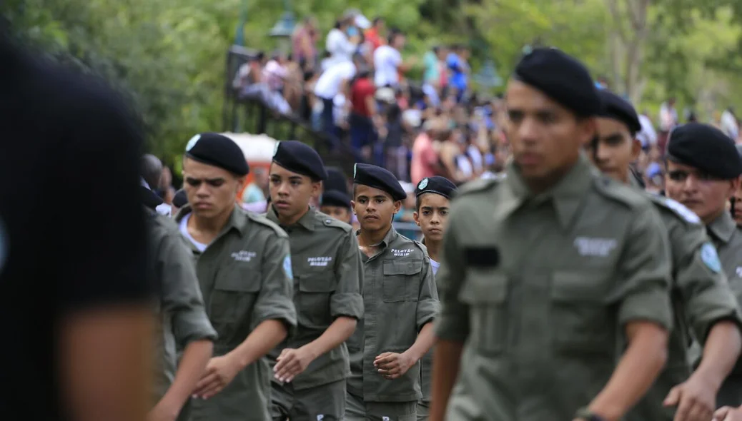 Desfile do dia 07 de setembro em Teresina
