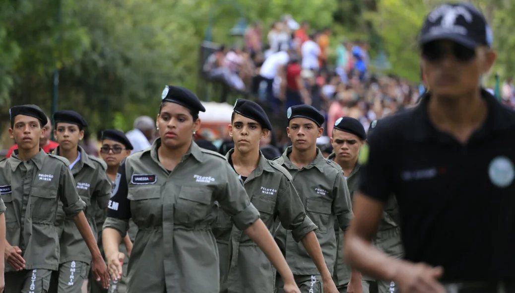 Desfile marca a Independência do Brasil