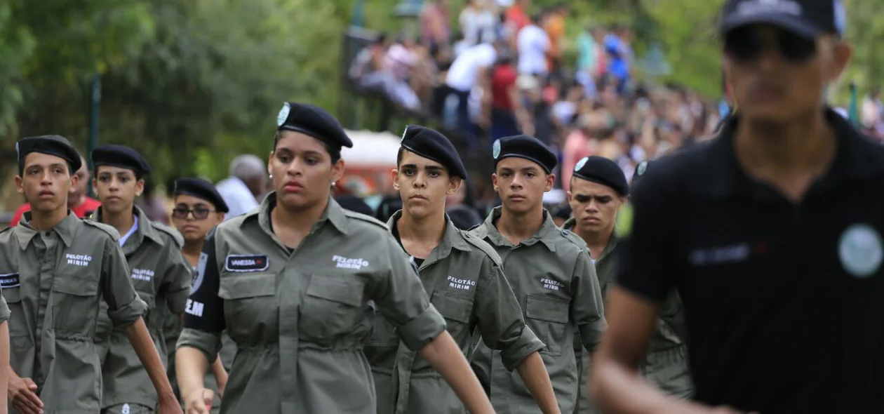 Desfile marca a Independência do Brasil