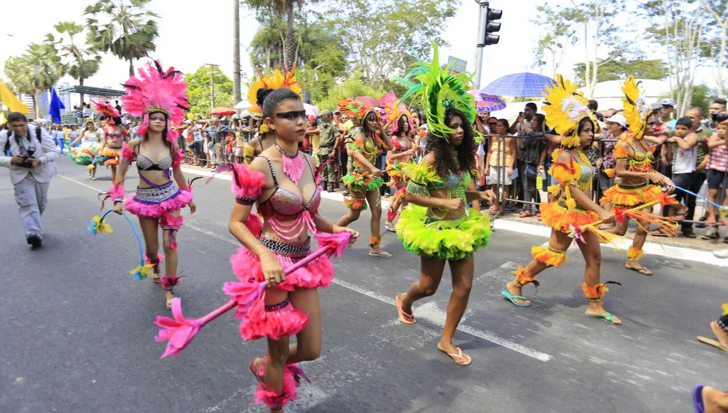 Manifestações culturais também estiveram presentes no desfile cívico