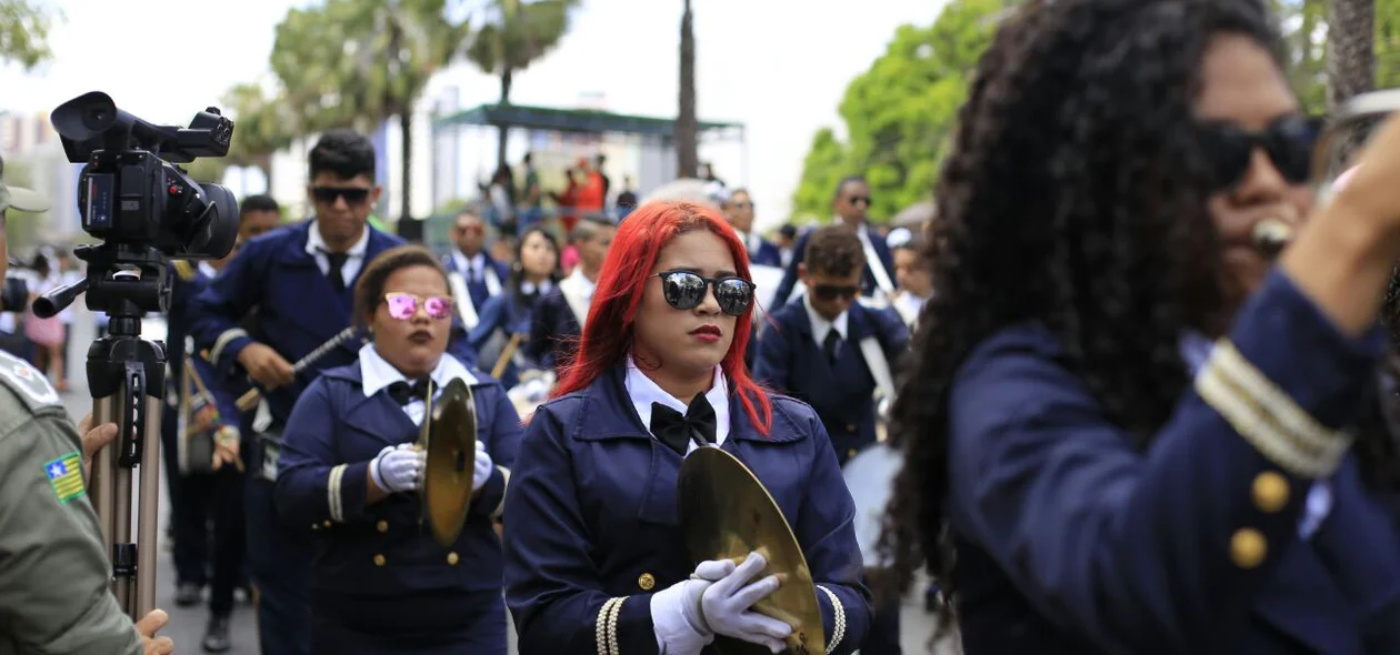 Vários grupos passaram pelo desfile do 07 de setembro