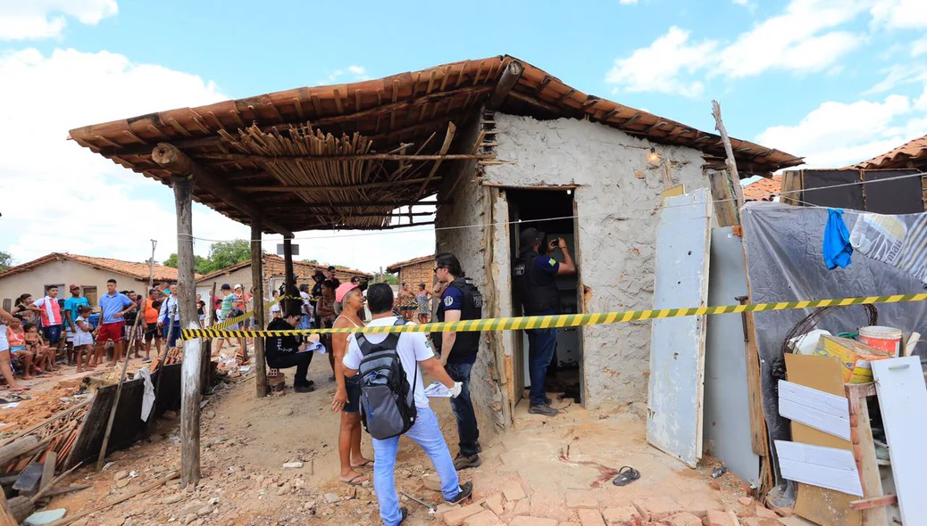 Homicídio aconteceu na casa da vítima