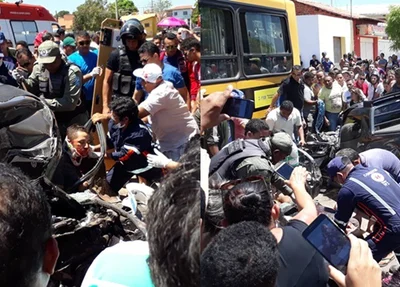 Acidente em Esperantina