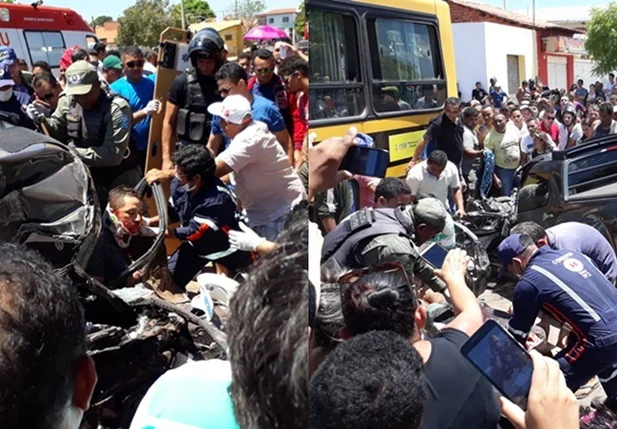 Acidente em Esperantina