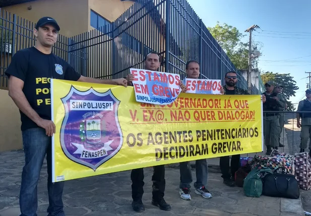 Agentes penitenciários decidem por greve no Piauí