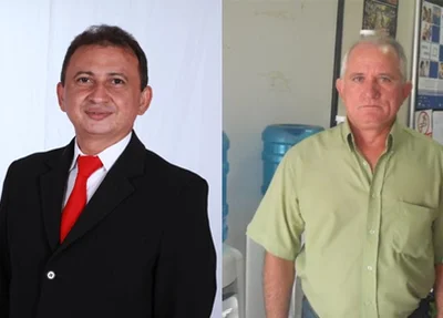 Napoleão Cortez Filho e ex-prefeito Goió
