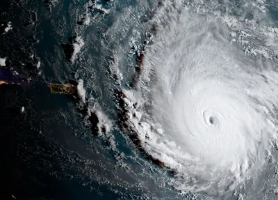Nasa divulga foto do furacão Irma