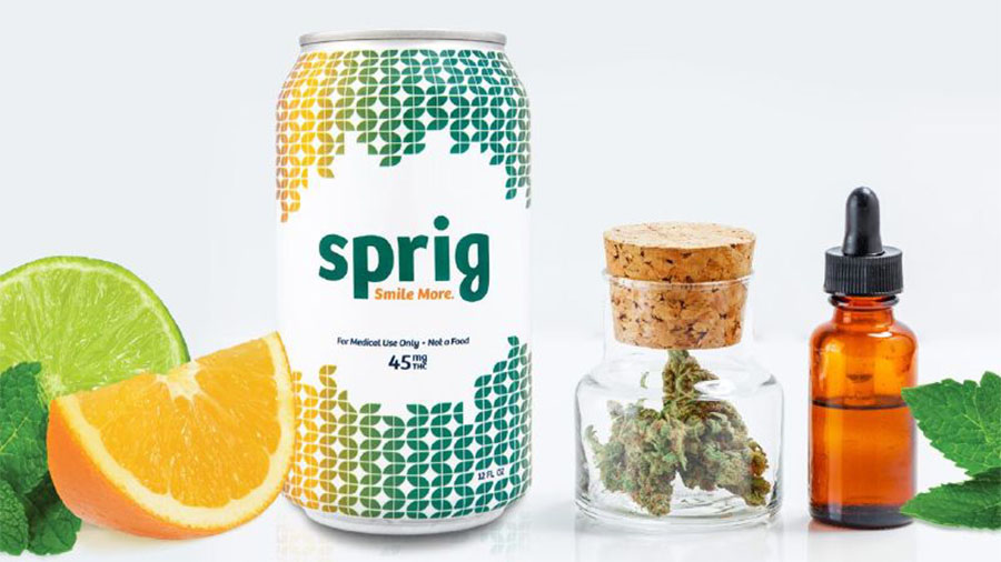 Refrigerante feito com maconha