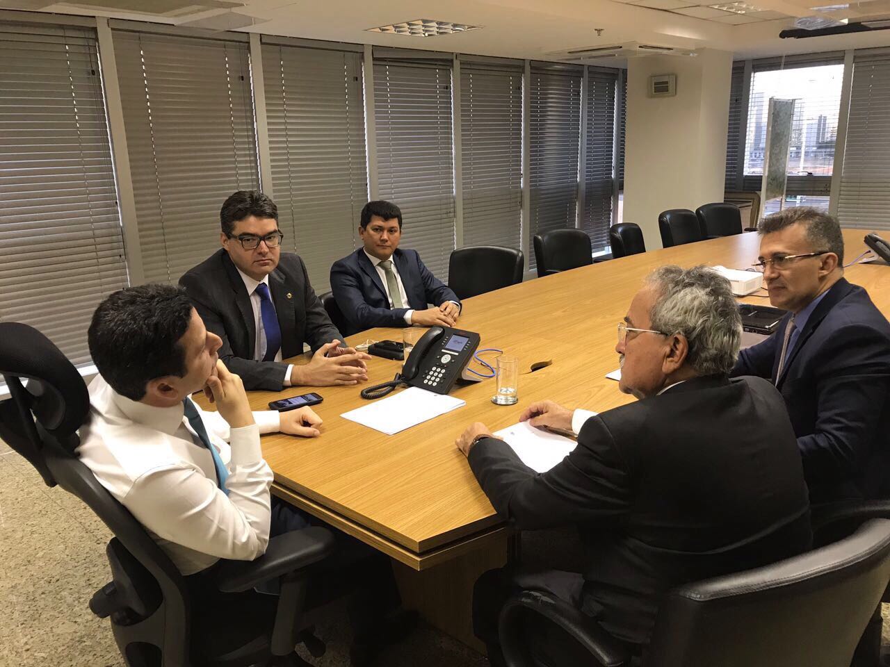 Reunião aconteceu na capital federal