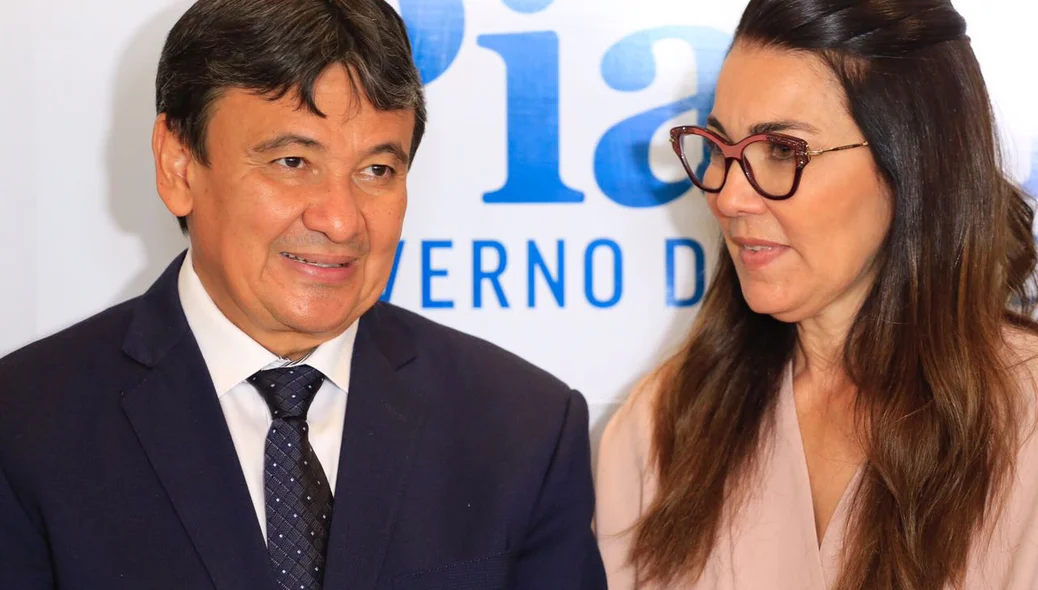 Wellington Dias e Margarete Coelho