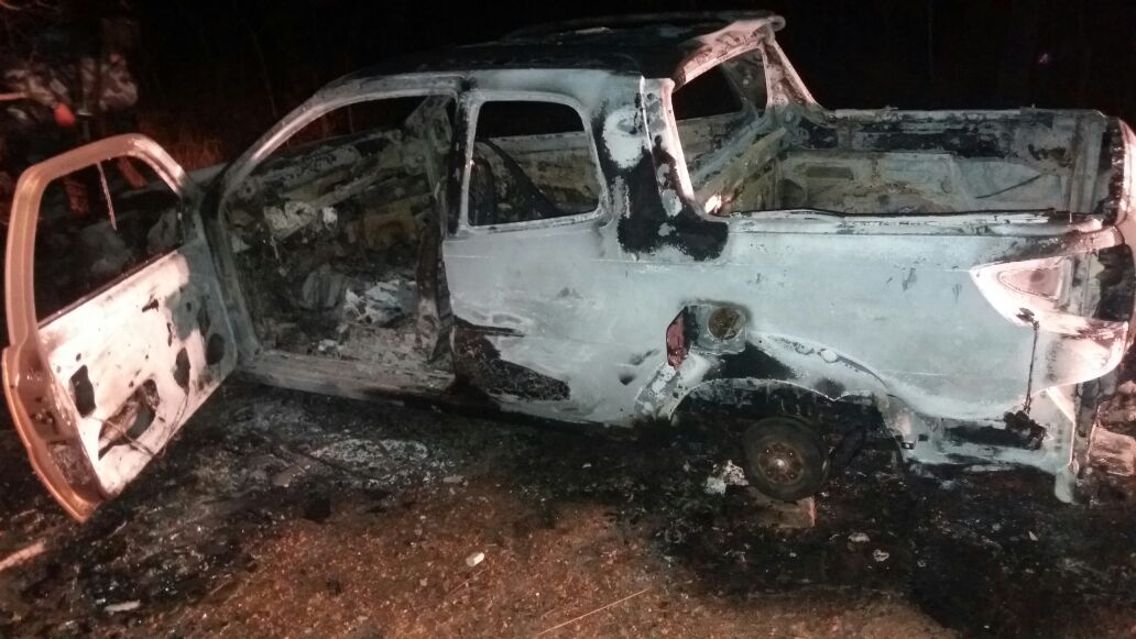 Carro carbonizado