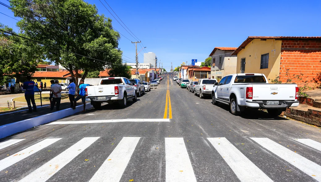 Ruas do bairro Redenção