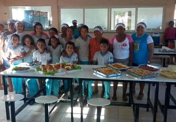 Alunos da rede municipal