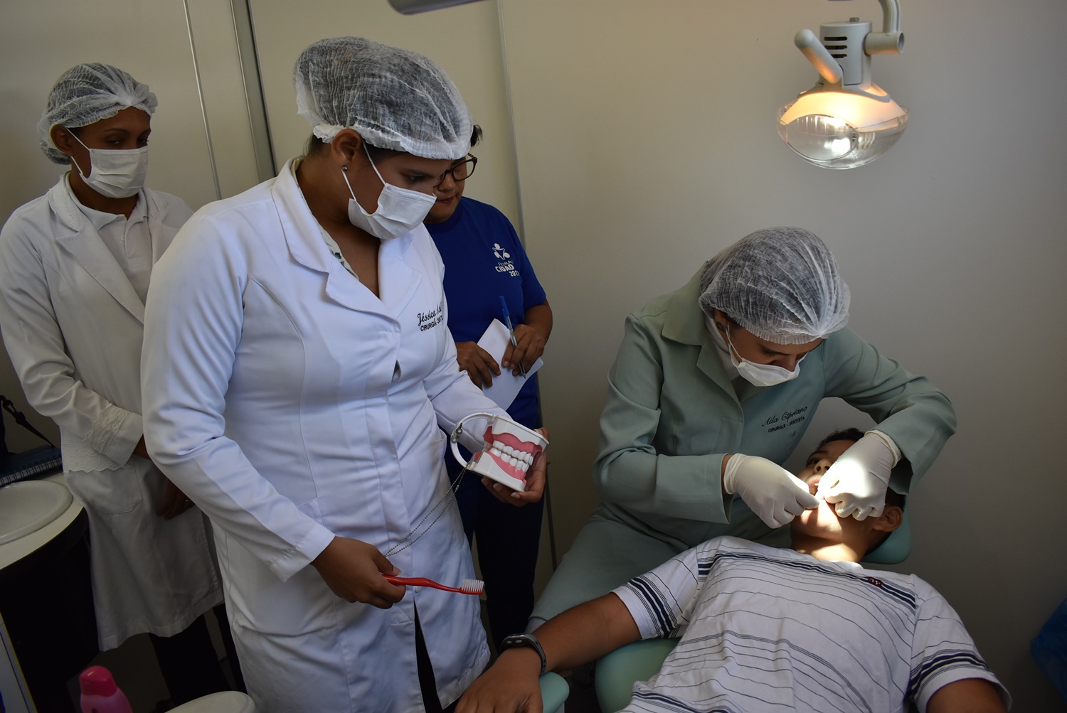 Atendimento na Feira da Cidadania em José de Freitas