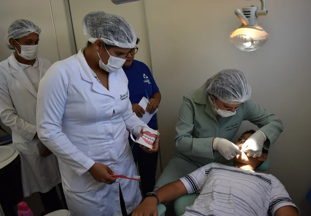 Atendimento na Feira da Cidadania em José de Freitas