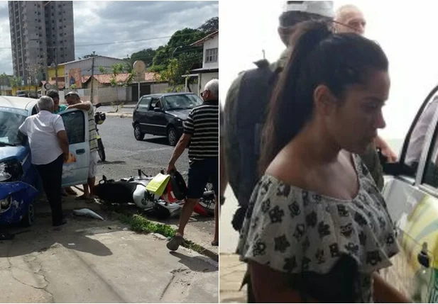 Filha de empresário se envolve em acidente em Teresina