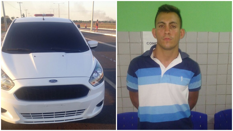 Veículo foi recuperado na avenida Poty Velho