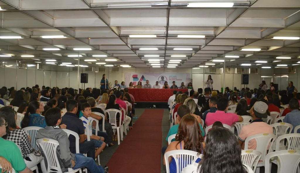 Auditório ficou lotado