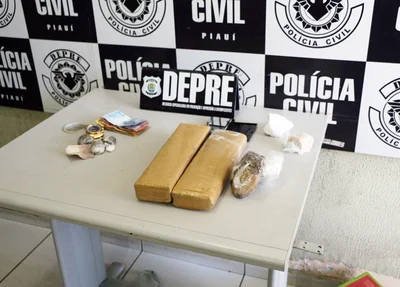 Delegacia de Entorpecentes apreendeu drogas e dinheiro