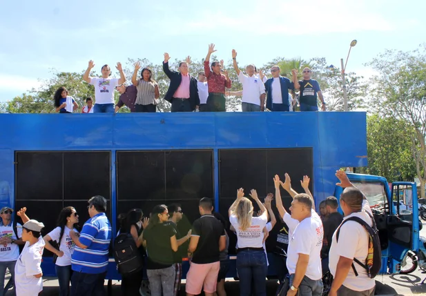 Policiais militares reivindicam mais segurança em Teresina Piauí 