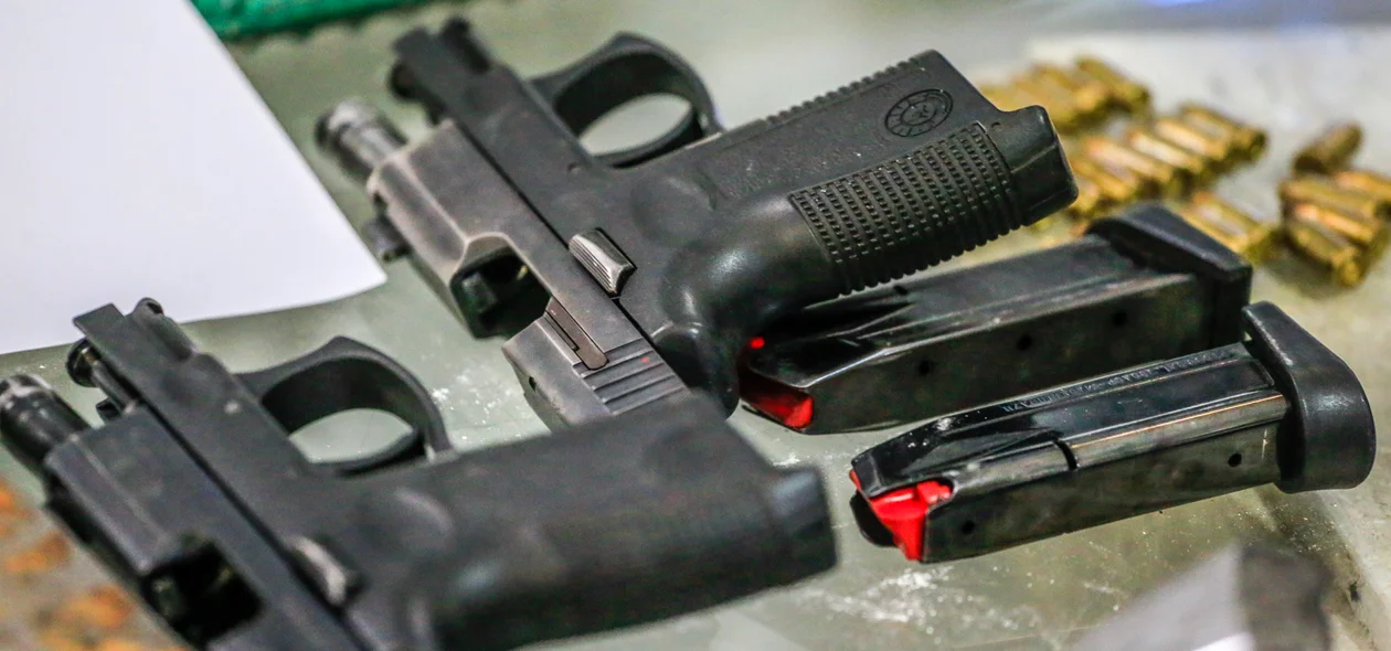 Armas apreendidas