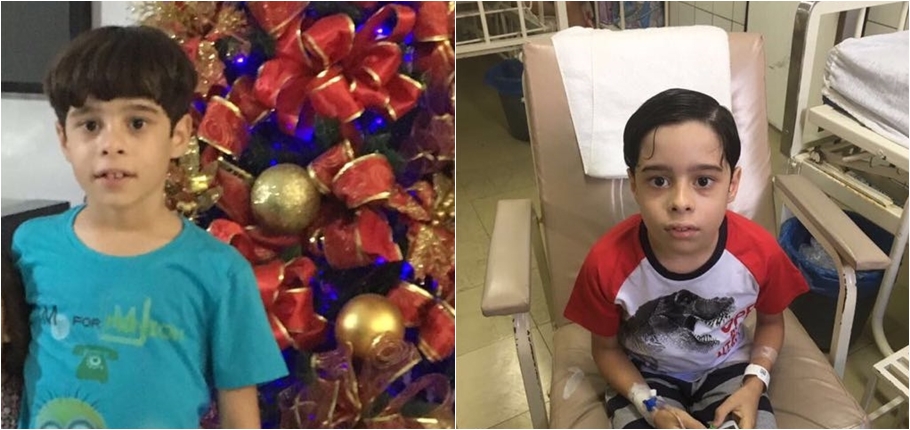 Família pede doação de sangue para criança com leucemia no Piauí