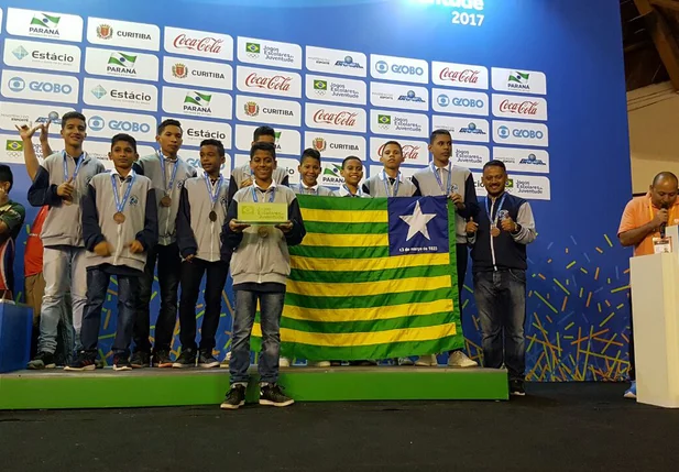 Piauí conquista medalhas no handebol e futsal nos Jogos Escolares 2017 