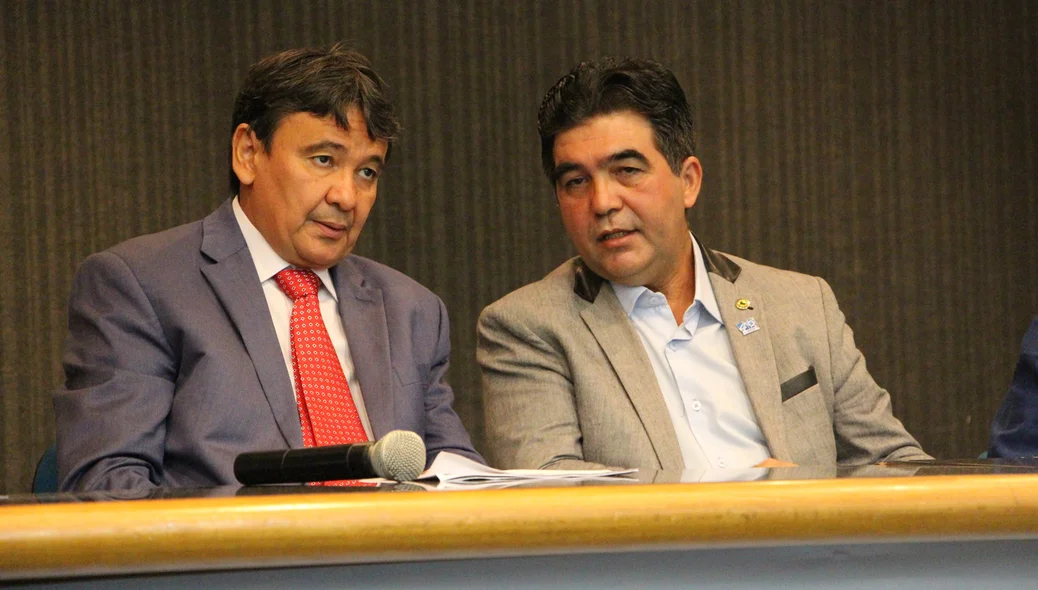Wellington Dias e Francisco Limma