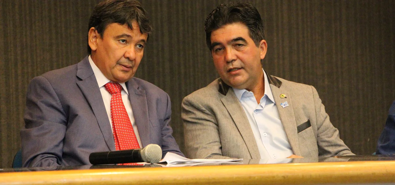 Wellington Dias e Francisco Limma
