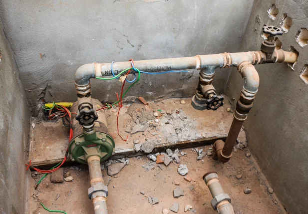 Bomba de água de abastecimento 