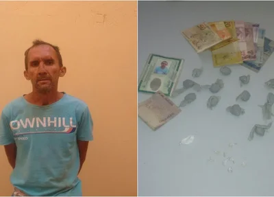 Patrício foi preso acusado de tráfico de drogas