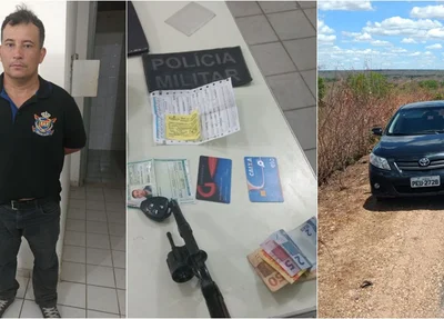 Ricardo foi preso acusado de roubar um Corolla em Floriano