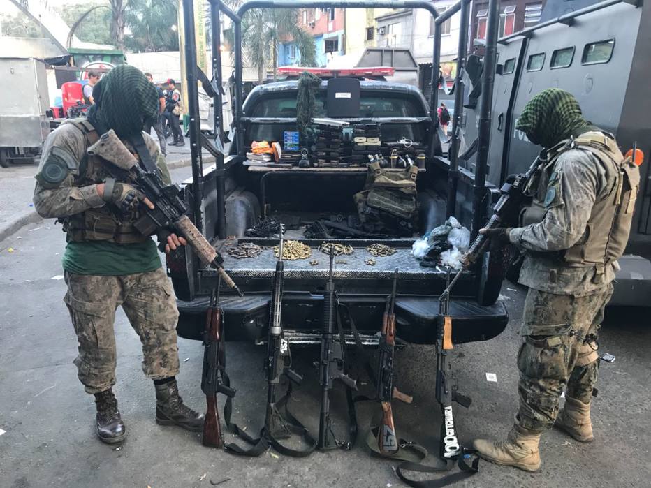 Apreensão de armas