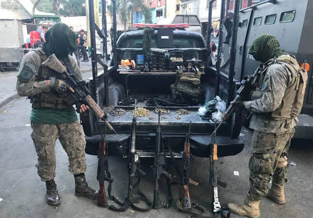 Apreensão de armas