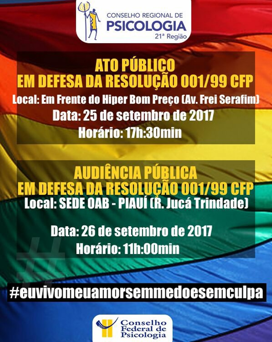 Conselho de Psicologia realiza ato contra decisão de juiz do DF