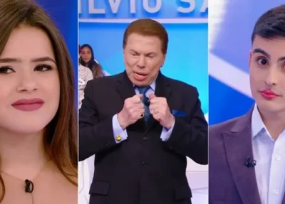 Maisa Silva durante o programa Silvio Santos