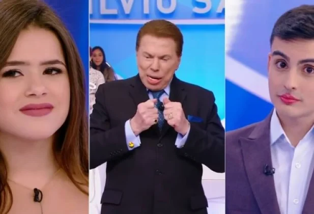 Maisa Silva durante o programa Silvio Santos