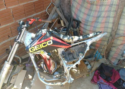 Moto recuperada em desmanche de Avelino Lopes