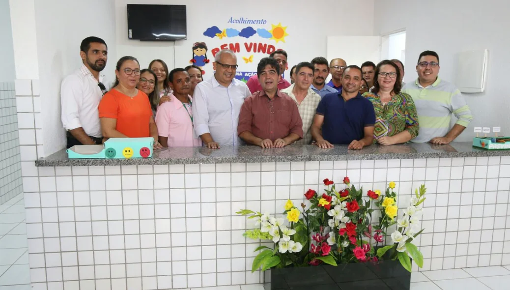 Autoridades participaram da Inauguração 