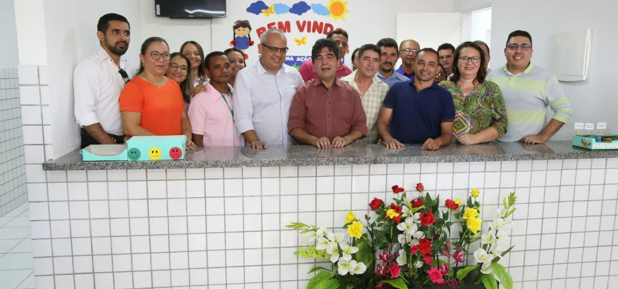 Autoridades participaram da Inauguração 