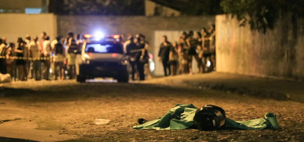 Corpo da assaltante