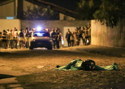 Corpo da assaltante