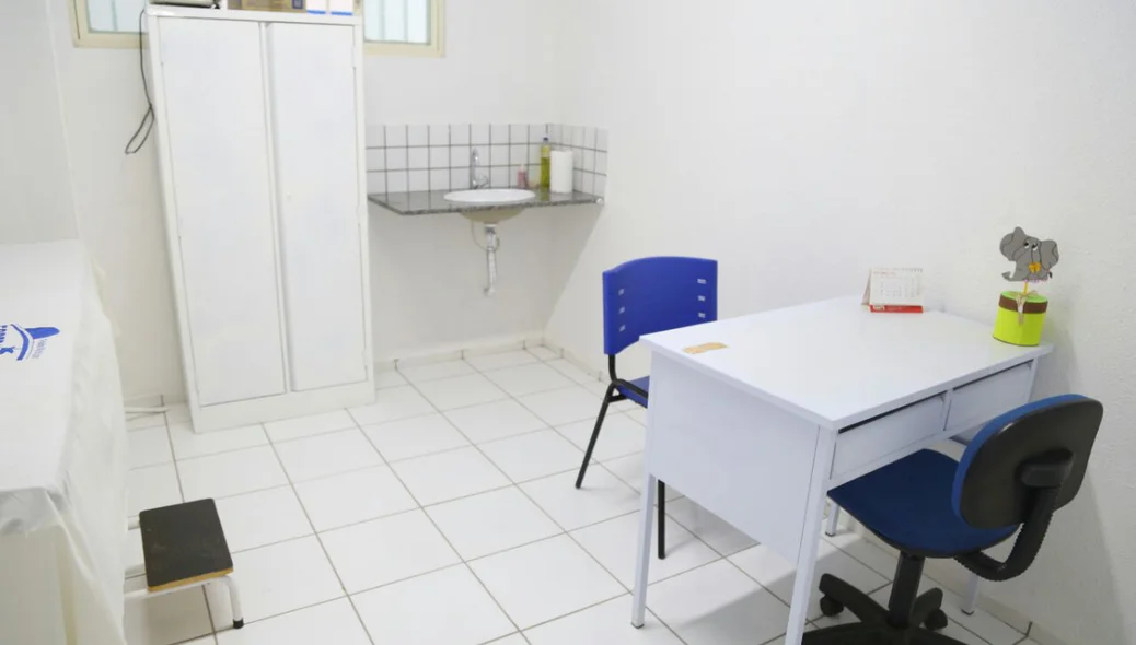 Sala de atendimento da UBS de Esperantina