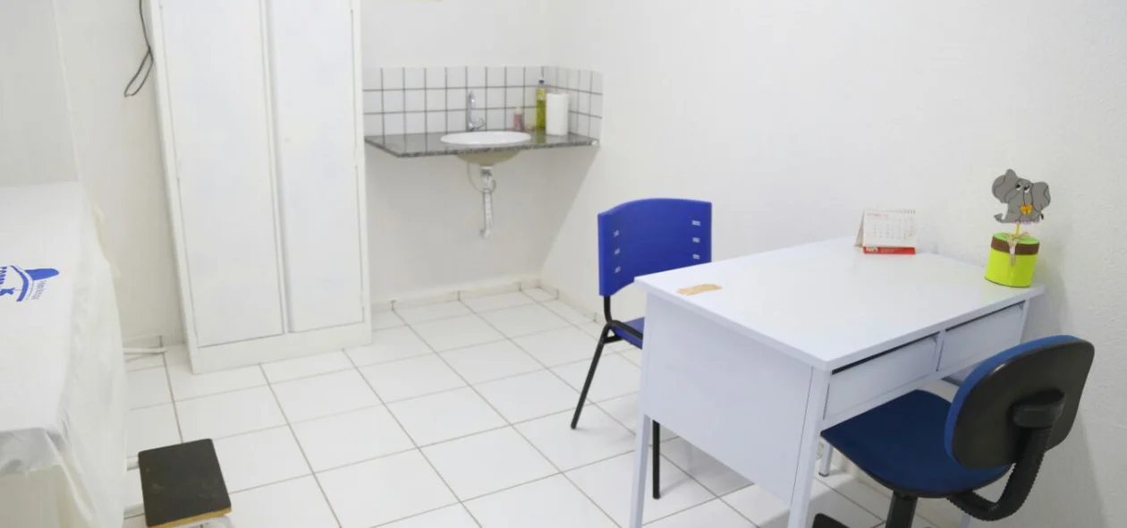 Sala de atendimento da UBS de Esperantina