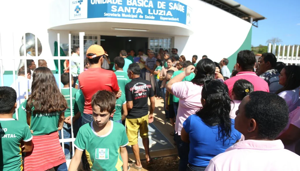 Unidade Básica de Saúde Santa Luzia em Esperantina