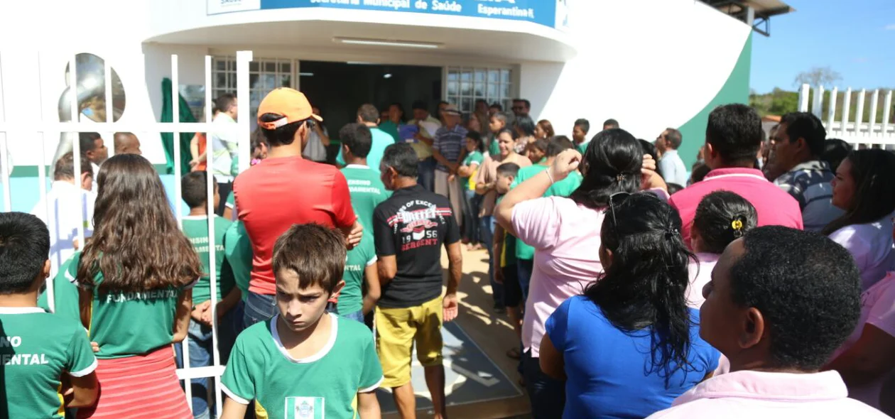 Unidade Básica de Saúde Santa Luzia em Esperantina