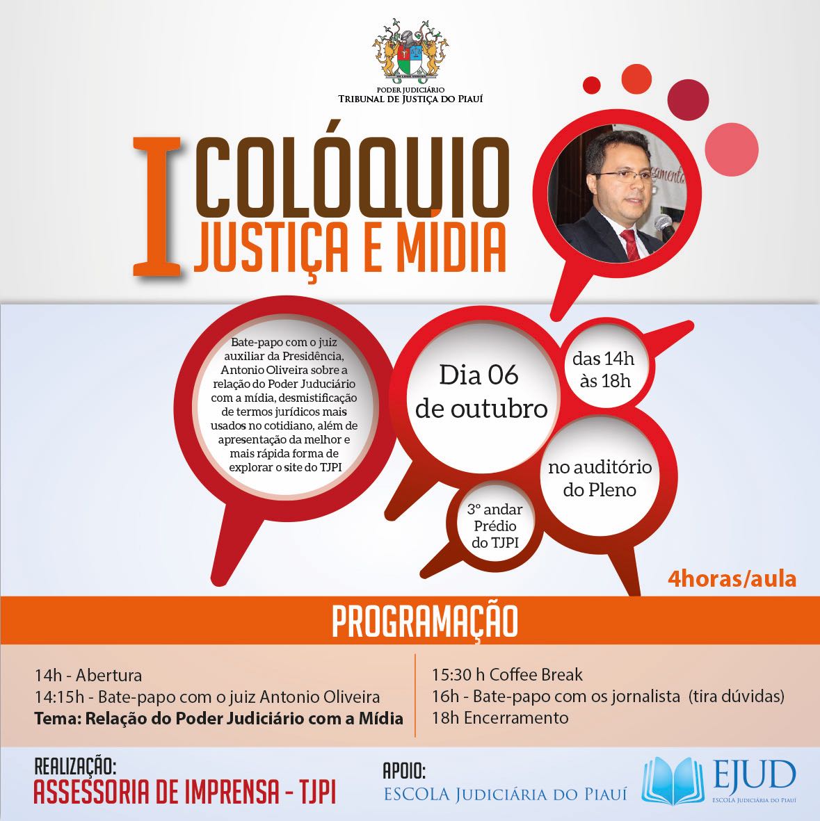 I Colóquio Justiça e Mídia 